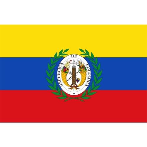 Yehoy hanging 90*150cm Gran Colombia Flag For Decoration