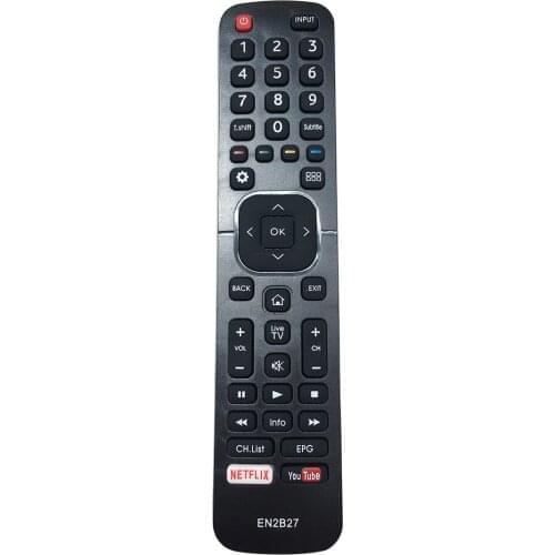 EN2B27 Remote Control Replace FOR Hisense Smart TV 32K3110W 40K3110PW 50K3110PW 40K321UW 50K321UW 55K321UW