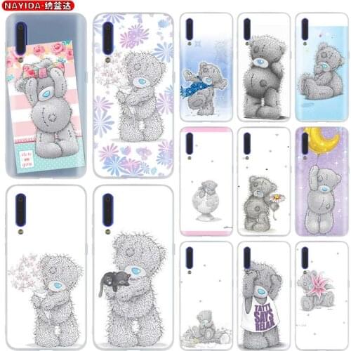 Anime Case for Xiaomi Mi 10 8 A2 A3 CC9 Lite 9 Note 10 Pro a1 a2 5x 6x Tatty Teddy Me To You Bear