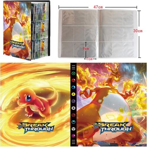 High Quality New TOMY Pokemon Game Card Collection Album Can Hold 432pcs Cards Toys Pokemones Cards Album Gifts for children