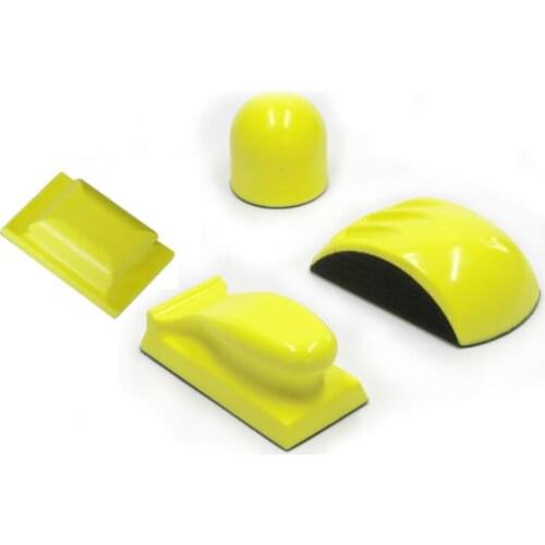 Sanding Disc Holder Sandpaper Sanding Block Rubber Hook Hoop Backing Polishing Pad Hand Grinding Block