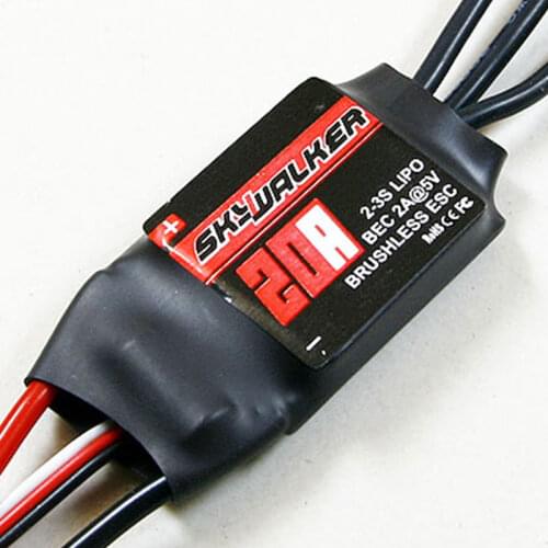 Ho'b'b'y'win'gSkywalker 20A $ ESC Brushless Controller With UBEC For RC FPV Quadcopter Airplanes Helicopter