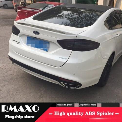 For Ford Mondeo Spoiler 2013-2016 High Quality ABS Material Car Rear Wing Primer Color Rear Spoiler