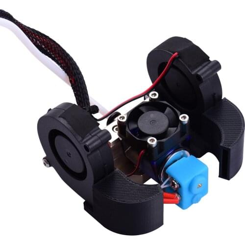 Anet Ender Full Assembled Extruder Hotend Kit with Aluminum Heating Block 0.4mm Nozzle Cooling Fan 24V/12V for 3D Printer