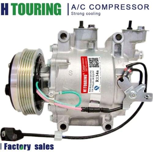 For Honda Jazz ac compressor TRSE07 38810RB0006 38800RB7Z020M201 38800RB7Z510M2