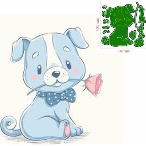 Metal Cutting Dies Animal dog DIY Scrapbooking Paper Cards Decorative Craft Embossing