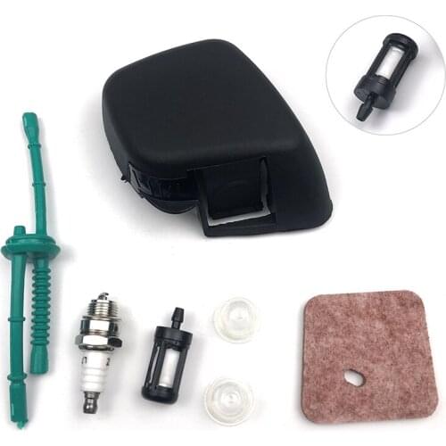Air Filter Cover Sets For STIHL FS45 FS46 FS55 FS55R FS38 Trimmer 41403587702 Air Filters Primer Bulb Spark Plug Air Filters New