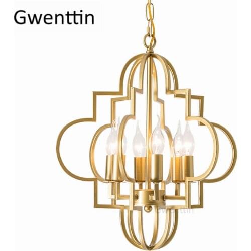 Luxury Hollow Gold Pendant Lights Led Hanging Lamp for Dining Room Kitchen Lighting Fixtures Home Art Decor Suspension Luminaire