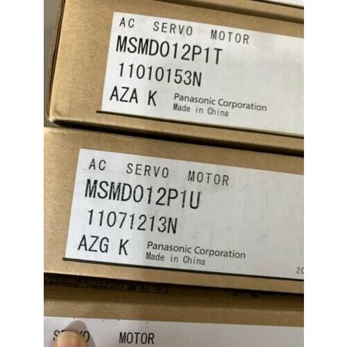 Brand New Panasonic MSMD012P1U AC Servo Motor1Y warranty worldwide shipping