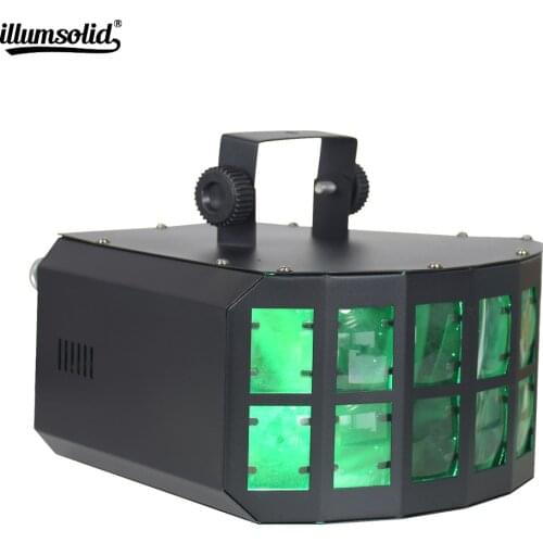 LED Disco Double Butterfly Effect Light Dmx Rotating Stage Lights Beam Dj Lighting For Party