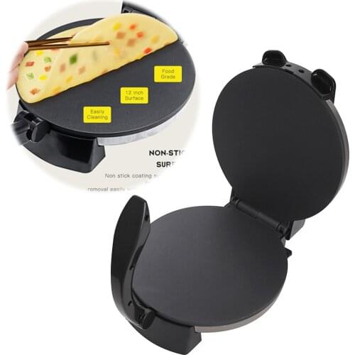 12Inch Pizza Maker 1200W Spring Cake Maker Household Electric Cake Stall Spring Roll Machine