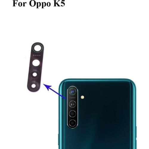 2PCS High quality For OPPO K5 K 5 Back Rear Camera Glass Lens test good For OPPO K5 K 5 Replacement Parts OPPOK5