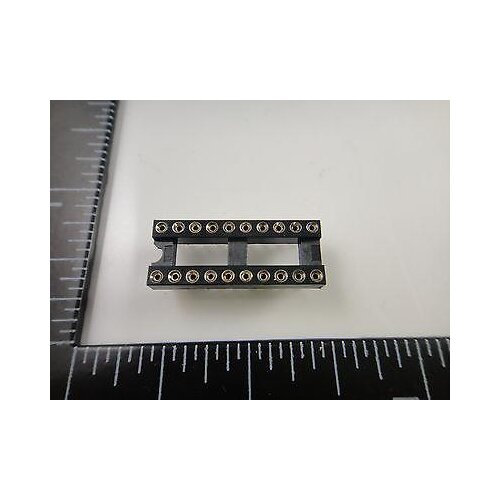 20pcs 20 Pin 2.54mm DIP SIP Round IC Sockets Adaptor Solder Type