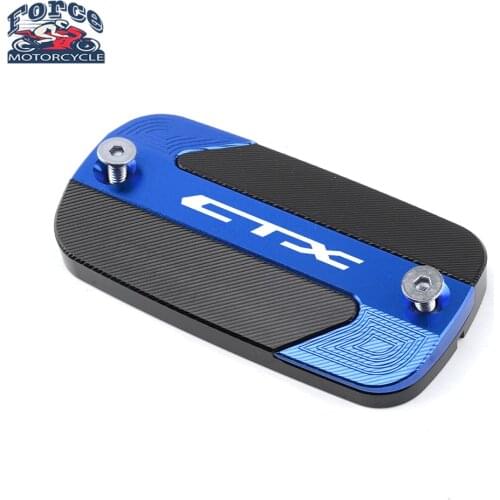 FOR HONDA CTX 700/700N CTX700 CTX700N 2014 Motorcycle Accessories Front Brake Fluid Reservoir Tank Cap Cover With logo CTX