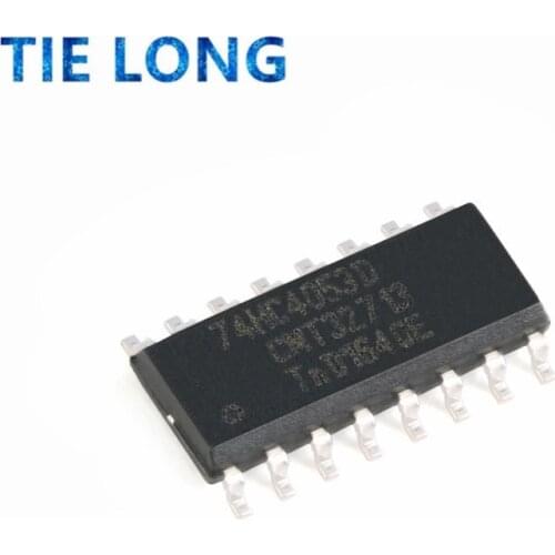 10pcs/lot 74HC4053 74HC4053D SN74HC4053DR HC4053 SOP-16 2-Channel Analog Multiplexer IC