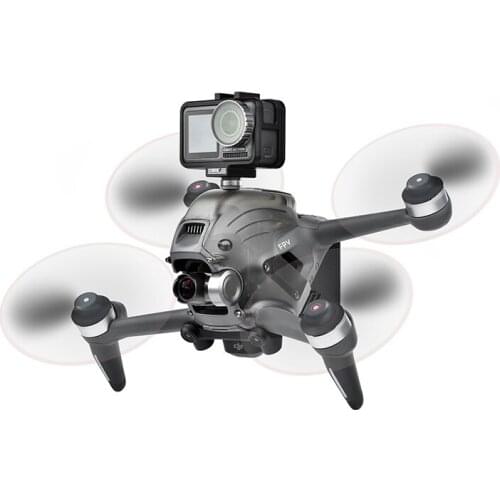 1PC FPV Case For DJI FPV Special Aircraft Transparent Case Top Shell Drone Accessories With 1PC Screwdriver