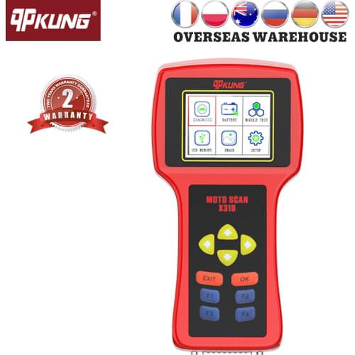 2021 New X318 Motorcycle Diagnostic Tool Is Suitable For Kawasaki Yamaha Suzuki General Handheld Multi Language Scanning Tools
