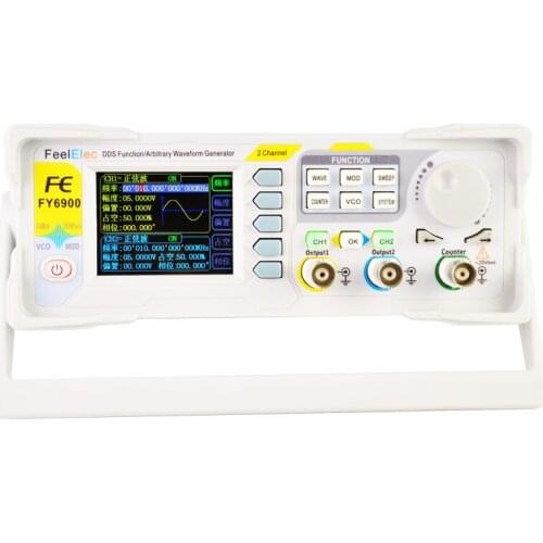FY6900 Dual-channel DDS Function Arbitrary Waveform Signal Generator/pulse Signal Source/frequency Counter