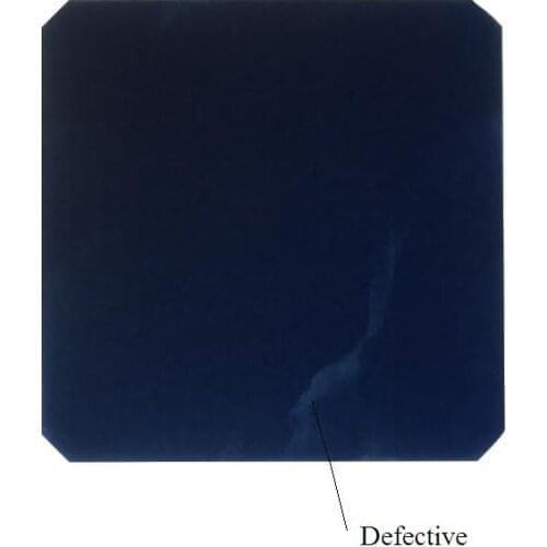 Flexible solar cell sun power high efficiency 5"*5" Mono crystalline solar panel defective appearance 10 pieces/lot