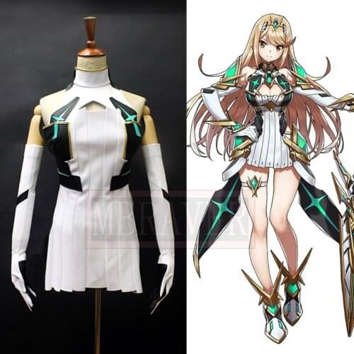 Xenoblade Chronicles 2 Hikari Cosplay Costume Party Christmas Halloween Custom Made Any Size