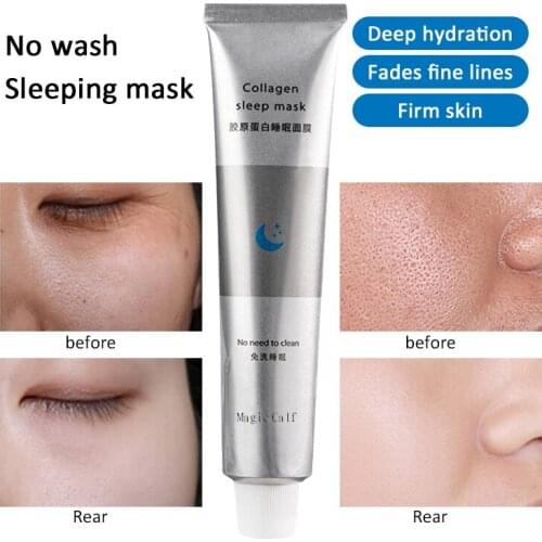Jelly Mask Gelly Wash-free Moisturizing Smearing Type Hydrating Sleeping Mask Cosmetics Makeup Face Skin Care Beauty TSLM1