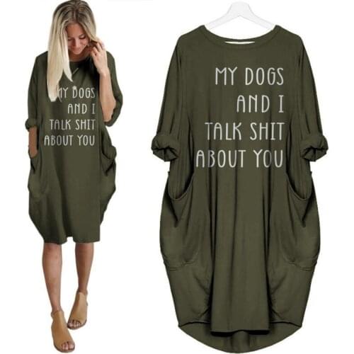 2019 new Fashion T-Shirt for Women funny clothing gift for dog lover Tshirt Tops Graphic Tees Women Off The Shoulder