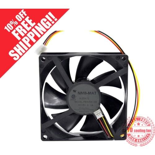 NEW NMB-MAT Minebea FBA09A12M 9025 9225 9CM 12V 0.2A cooling fan