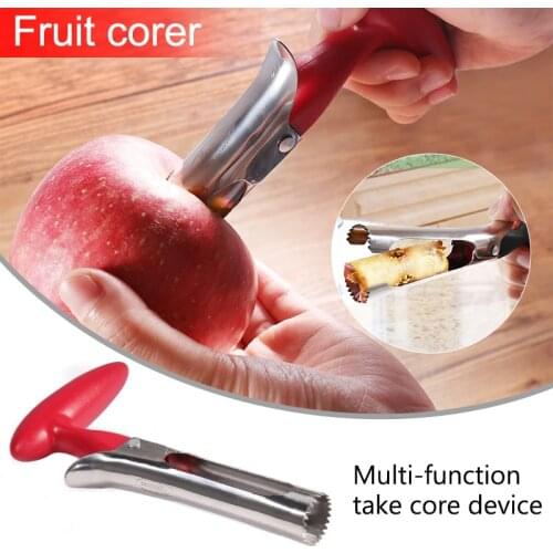 Stainless Steel Apple Core Cutter Knife Corers Fruit Slicer Multi-function Cutting Vegetable Pear Core Removed Kitchen Tools
