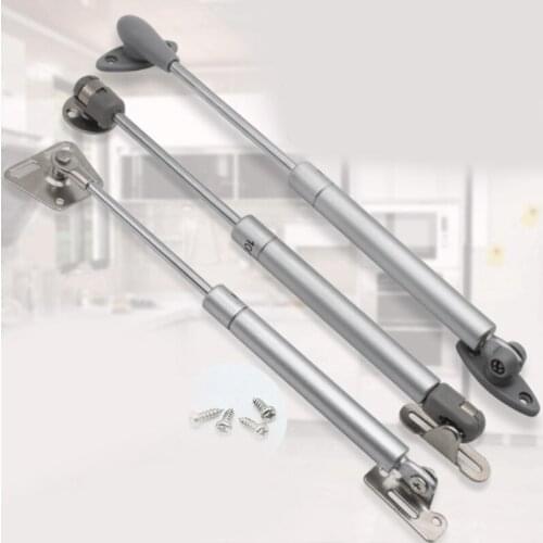 1Piece Hydraulic Lift Support Rod Gas Shocks for Toy Box Soft Down Lid Furniture Gas Spring Shocks with Bottom Fixing