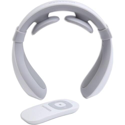 Portable wireless multifunctional cervical vertebra massager neck electric pulse massage 3D smart patch scraping pat massage