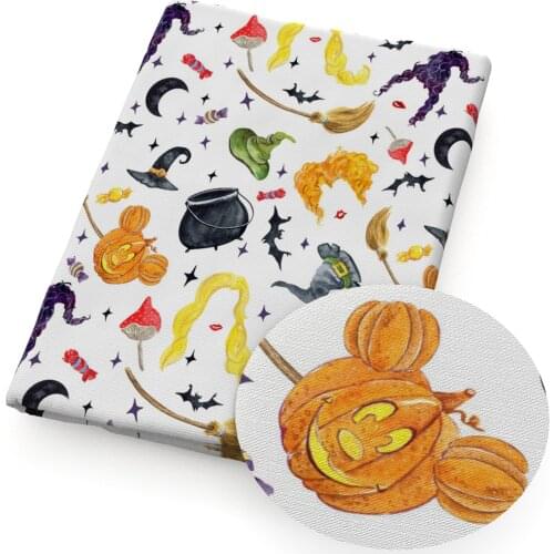 Christmas Castle Polyester Cotton/100 CottonFabric Print Cloth Sheet Clothes Making Home Textile Handmadde Bag Material,1Yc18907