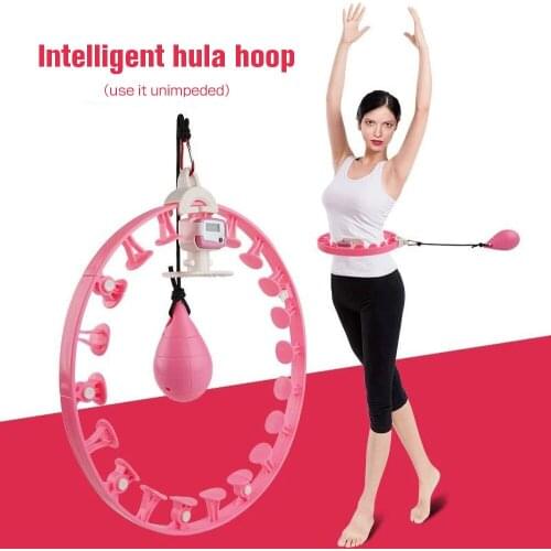 Sport Hoops Abdominal Thin Waist Exercise Adjustable Detachable Massage Hoops Fitness Equipment Home Train For Waist 72cm-108cm