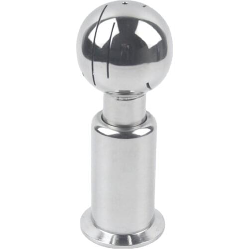 1.5" 2" Tri Clamp SUS304/316L Stainless Rotary Spray Cleaning Ball For CIP Tank Homebrew Beer