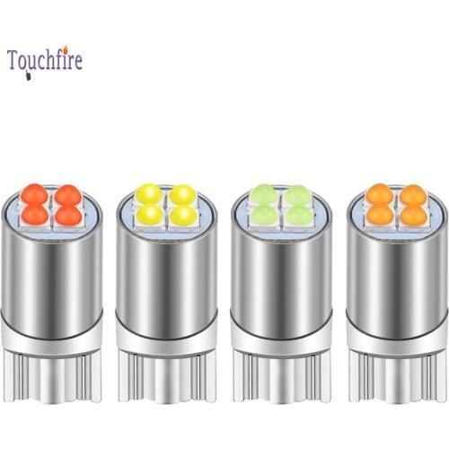 100PCS LED Bulbs White 168 501 W5W Read Lamp Wedge 3030 4SMD Interior Clearance Lights 12V 6000K Red Amber yellow Wholesale