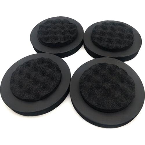 4pcs/lot 6.5" Universal Car Door Speaker Adapter Ring Woofer Foam Pad Sound Noise Wave