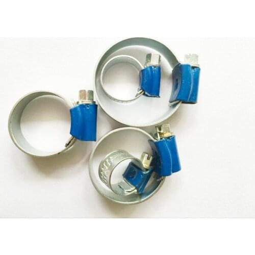 8-14mm/11-17mm/13-20mm Carbon Steel Hose Clamp Worm Gear Hose Pipe Fitting Clamp