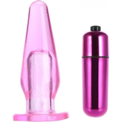 Pink Color Waterproof Finger Anal Plug Mini Size Woman Clitoris Massager Anal Beads Butt Plug Adult Masturbation Sex Toys