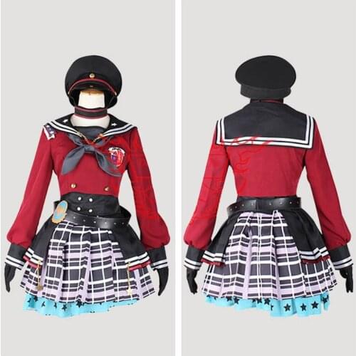 Anime BanGDream cos Aoba Moca Afterglow Band uniform Lost One Cry costume customize H