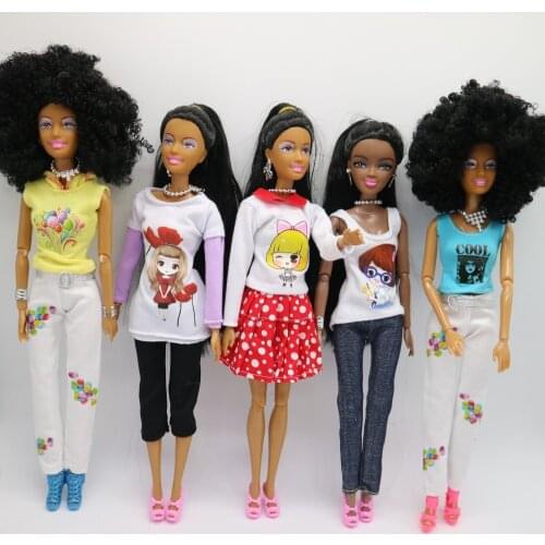 Black skin dolls jointed dolls black dolls 20121225