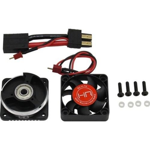 HR Traxxas 1/7 UDR Rear Straight Bridge Short Card Metal Motor Motor Radiator + Cooling Fan