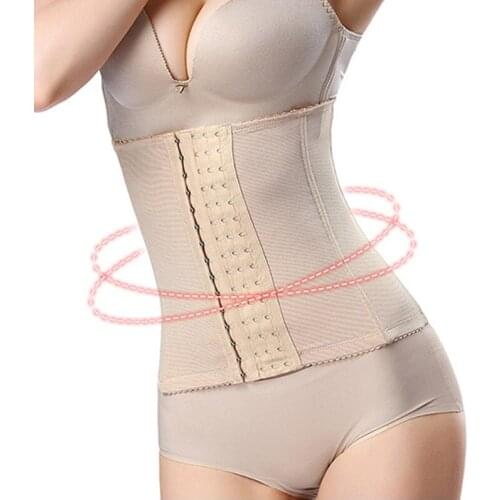 Waist Trainer Body Shaper Slimming Belt Belly Slimming Sheath Modeling Strap Shapewear Steel Boned Underbust Corset 6XL