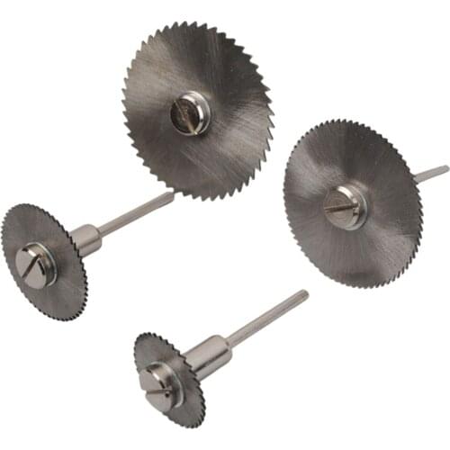 7pcs/set Mini Circular Saw Blade Set Cutting Disc Rotary Drill Tool Accessories for Wood Aluminum Cutting Dremel Power Tools