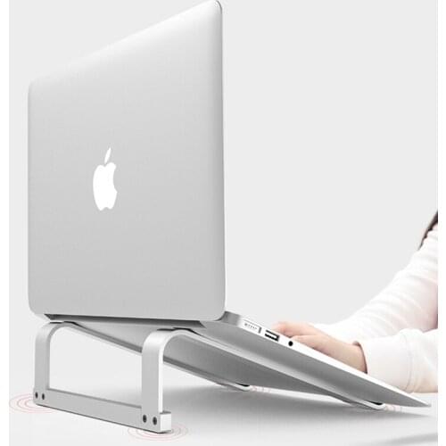 Notebook Stand Anti-slip Cooling Stand Aluminum Alloy Foldable Adjustable Computer Bracket Macbook Desktop Increased Radiator