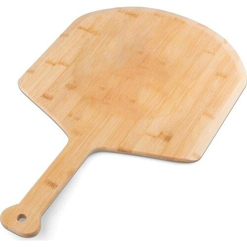 Practical Pizza Peel,Paddle - Spatula Grade Bamboo - 12 Inches Handle -Lightweight Easy to Use for Professional Homemade Pizza