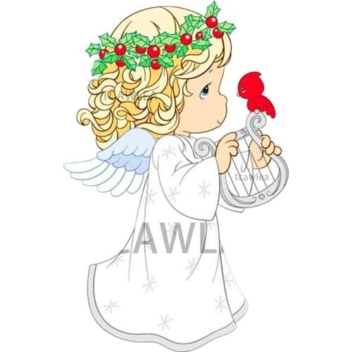 Cute Garland Bird Angel Girl Metal Cutting Dies Animals Human Doll For DIY Craft Scrapbooking Cards Decorative 2020