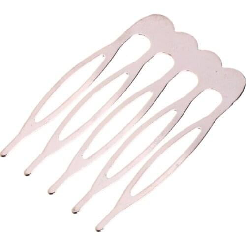 Bride Crown Comb Wedding Alloy Hair Accessories Jewelry Golden Silver Bridal Pin F3MD