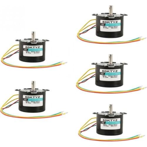 XD-50KTYZ 220V AC Motor Miniature Low Speed Motor Large Moment of Force servo motor CW/CCW AC Synchronous motor 5-50RPM