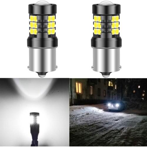 2pcs Canbus LED Bulbs 1156 BA15S P21W LED T15 W16W LED T20 T25 Car Turn Signal Light For hyundai solaris i40 i10 i20 ix35 kona
