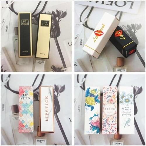 25*25*85mm Cosmetic Paper Packing Box For Lipstick Tube,Colored Packing Box of Lip Balm Tube,20pcs/50pcs/100pcs