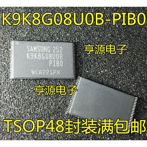 5pieces K9K8G08U0B-PIB0 K9K8G08UOB-PIBO TSOP48